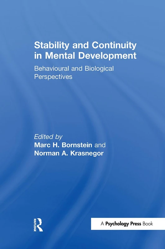 Psychology Press - Stability and Continuity in Mental Development