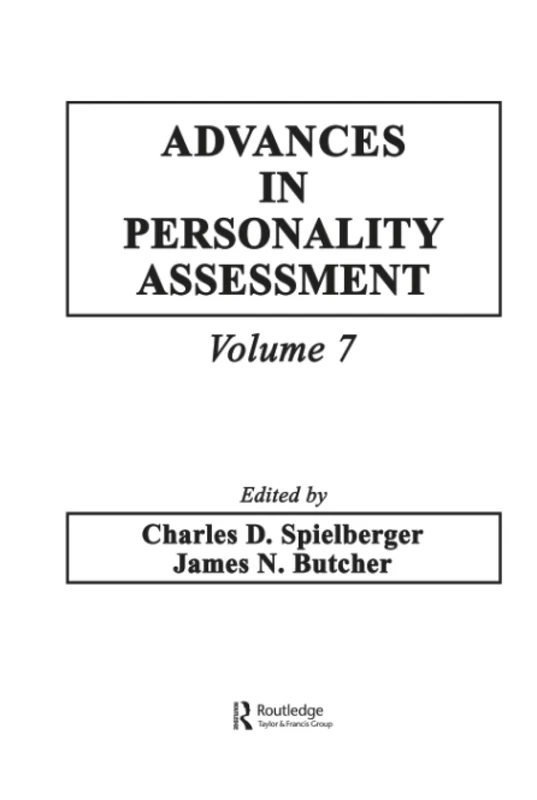 Advances in Personality Assessment: Volume 7