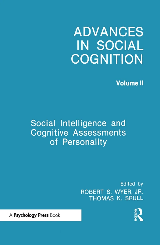 Social Intelligence and Cognitive Assessments of Personality: Advances in Social Cognition, Volume II - Image 1