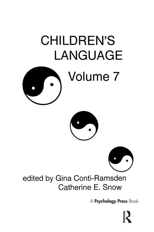 Children's Language: Volume 7: 007 (Children's Language Series)