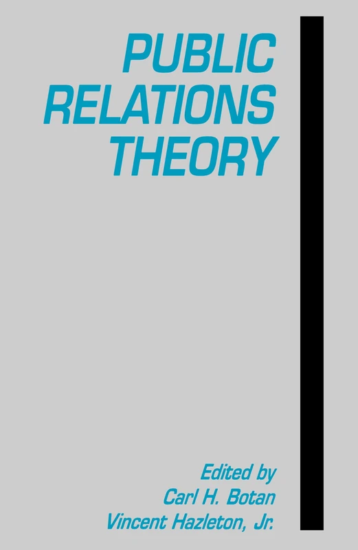 Public Relations Theory (Tutorial Essays in Cognitive Science)