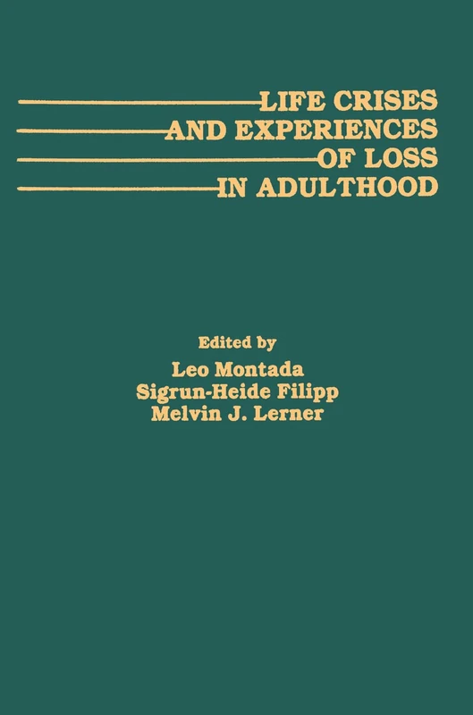 Routledge - Life Crises and Experiences of Loss in Adulthood