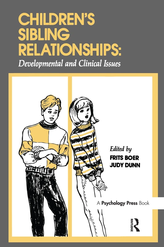 Psychology Press - Children's Sibling Relationships Book