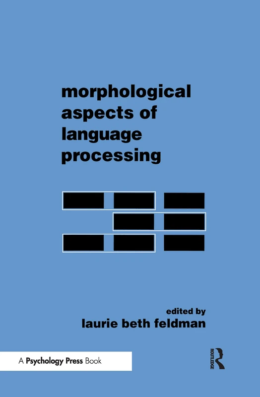 Psychology Press - Morphological Aspects of Language Processing