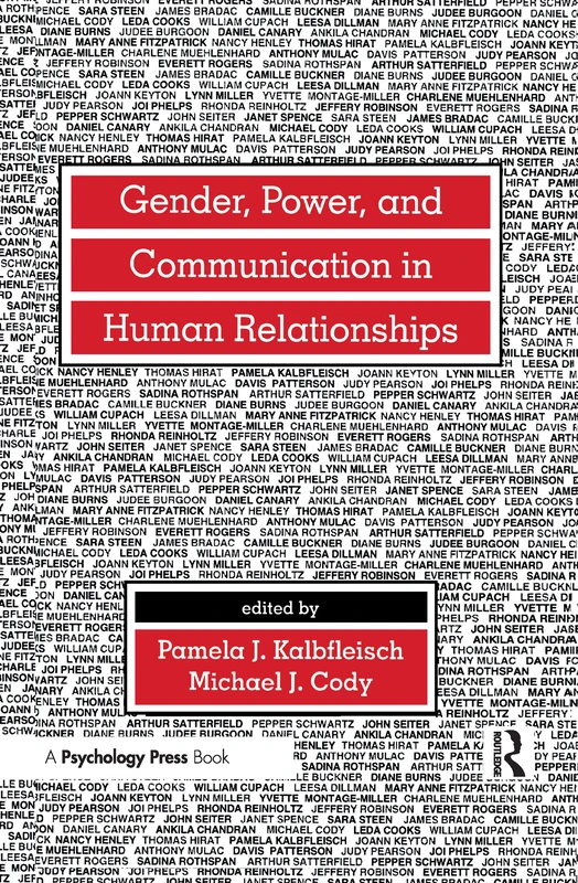 Gender, Power, and Communication in Human Relationships (Routledge Communication Series)