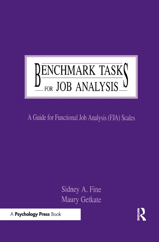 Psychology Press - Benchmark Tasks for Job Analysis Guide - Image 1