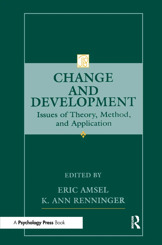 Change and Development: Issues of Theory, Method, and Application (Jean Piaget Symposia Series) - Image 1