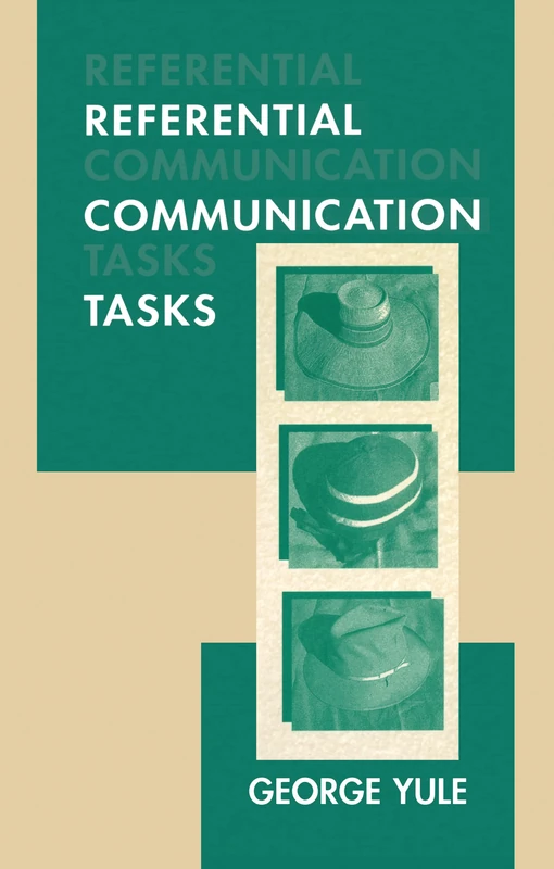 Referential Communication Tasks (Second Language Acquisition Research Series)