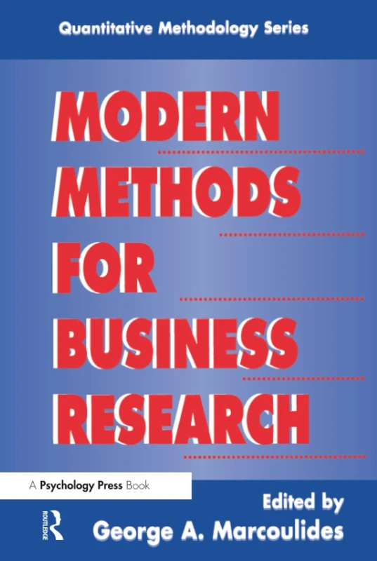 Psychology Press - Modern Methods for Business Research Book