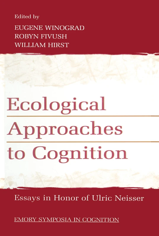 Ecological Approaches to Cognition: Essays in Honor of Ulric Neisser (Lea's Communication (Hardcover)) - Image 1