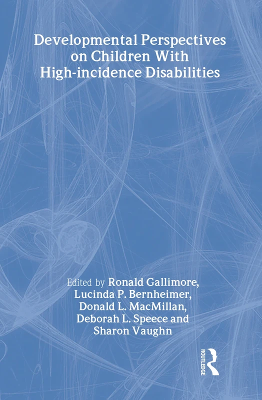 Routledge Developmental Perspectives on Children Disabilities