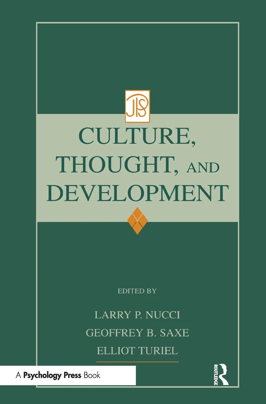 Culture, Thought, and Development (Jean Piaget Symposia Series)