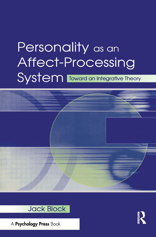 Psychology Press - Personality as an Affect-processing System
