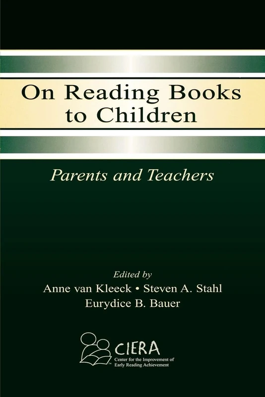 On Reading Books to Children: Parents and Teachers