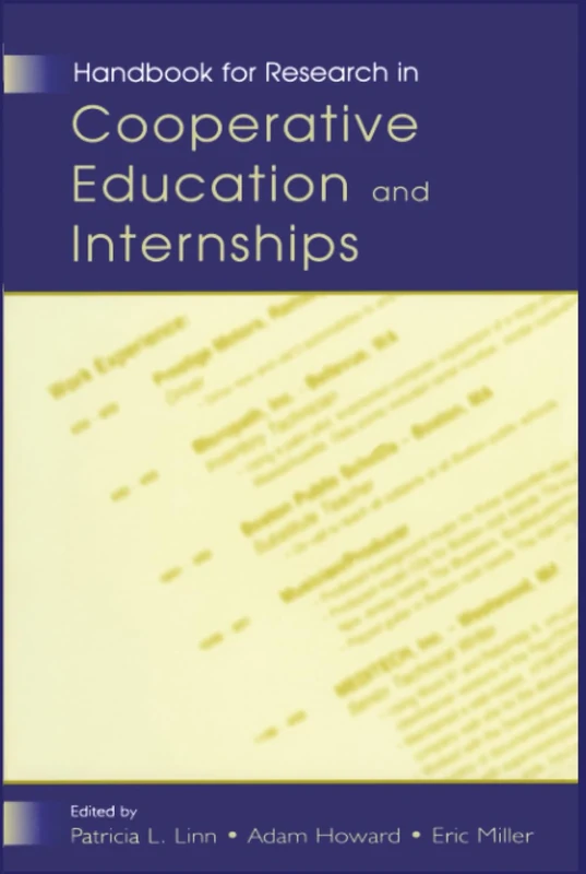 Handbook for Research in Cooperative Education and Internships