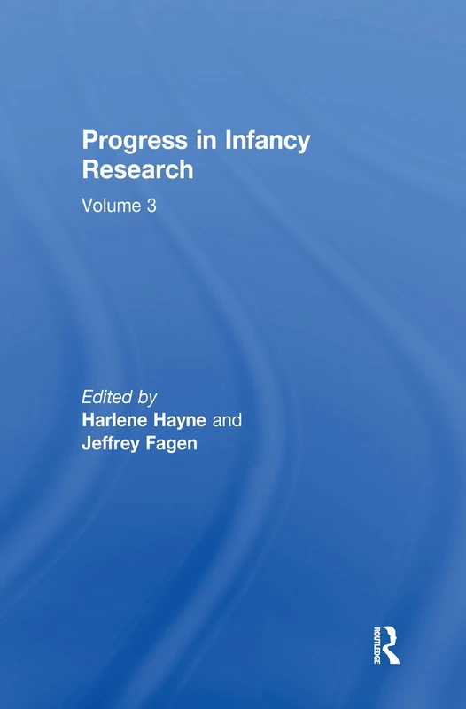 Progress in infancy Research: Volume 3: 03