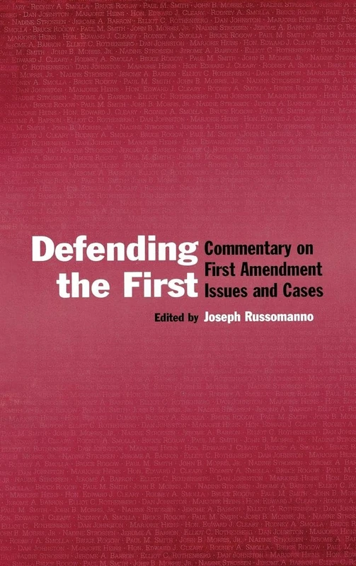 Routledge Defending the First: First Amendment Commentary