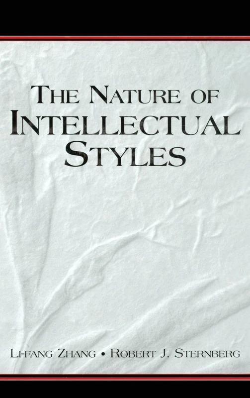 Routledge - The Nature of Intellectual Styles Book