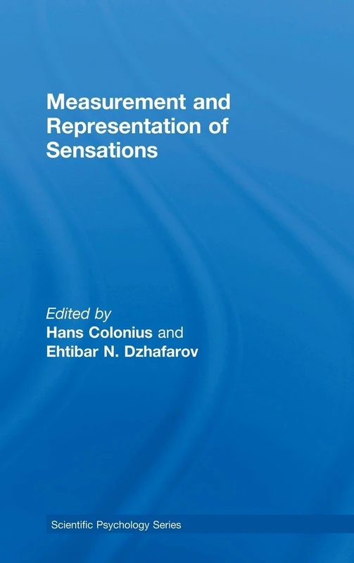 Routledge Measurement and Representation of Sensations Book