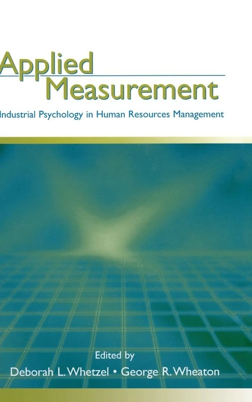 Routledge Applied Measurement: Industrial Psychology Textbook