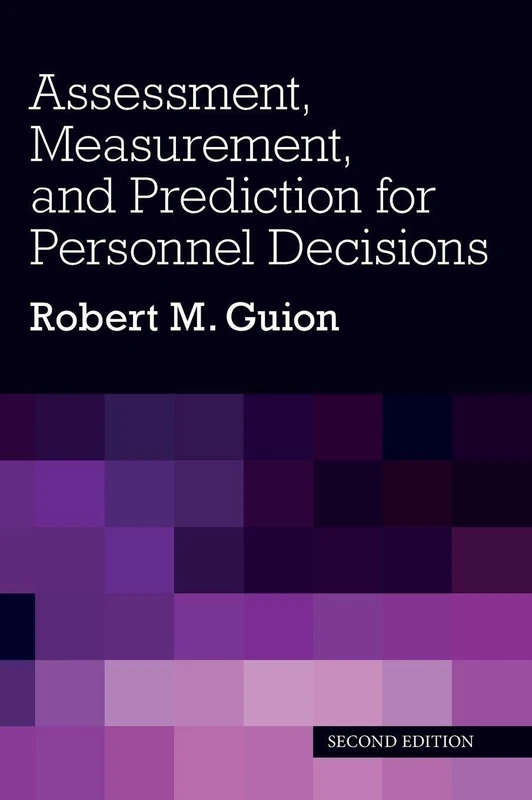 Routledge Assessment, Measurement, and Prediction Book