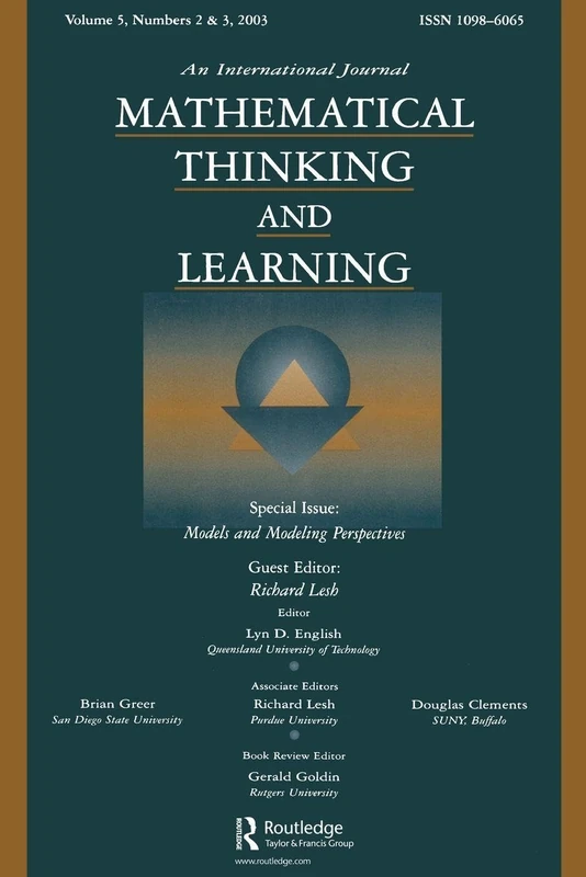 Models and Modeling Perspectives: A Special Double Issue of mathematical Thinking and Learning