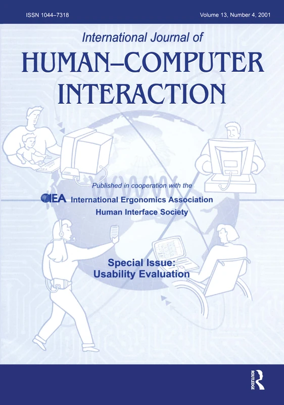 Usability Evaluation: A Special Issue of the International Journal of Human-Computer Interaction - Image 1
