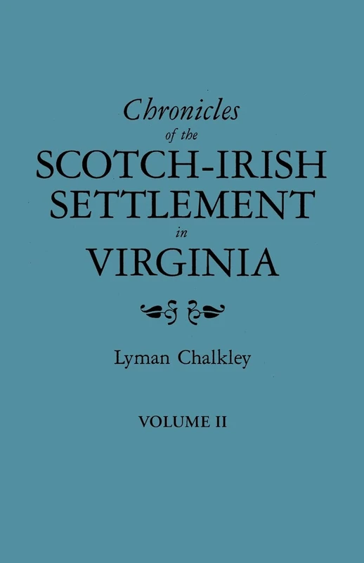 Chronicles of the Scotch-Irish