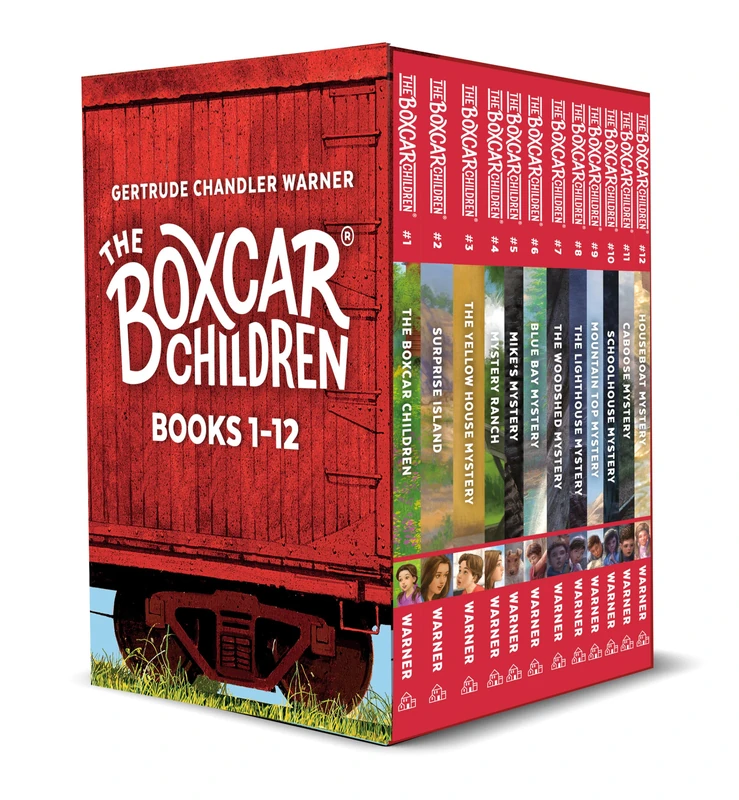 The Boxcar Children Bookshelf (Books #1-12)