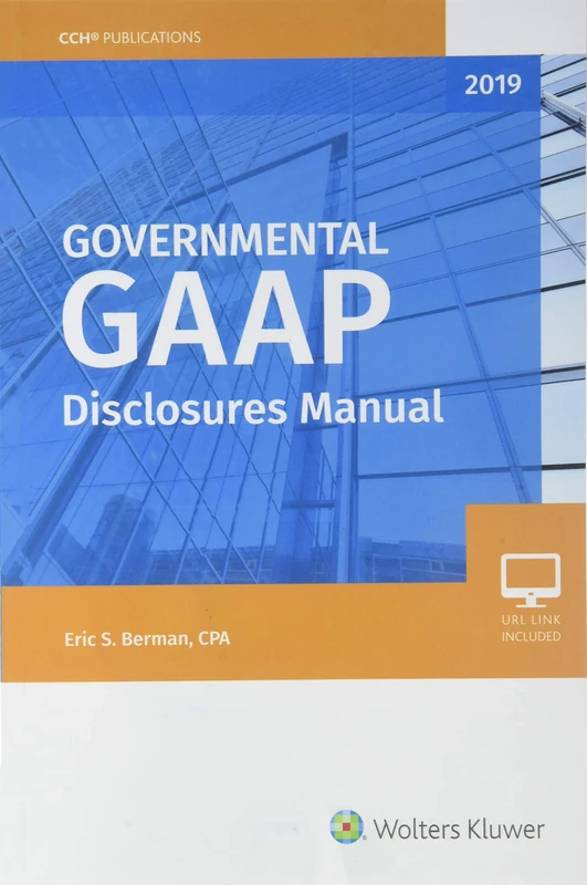 Governmental GAAP Disclosures Manual 2019 - Image 1