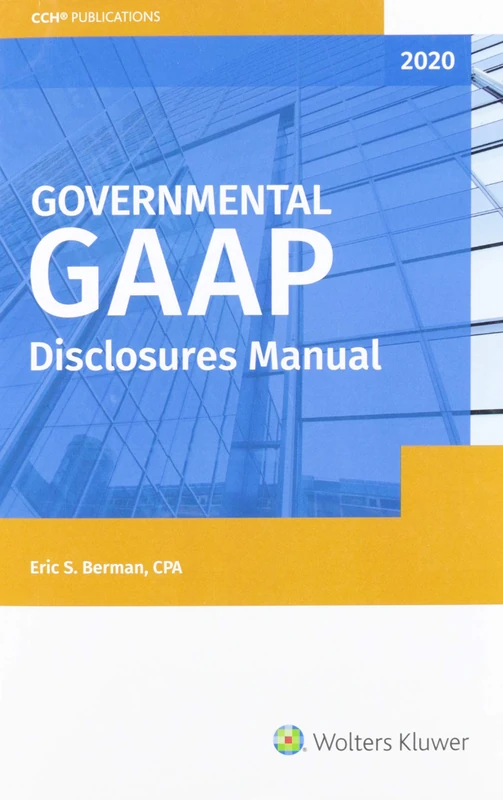 Governmental Gaap Disclosures Manual 2020