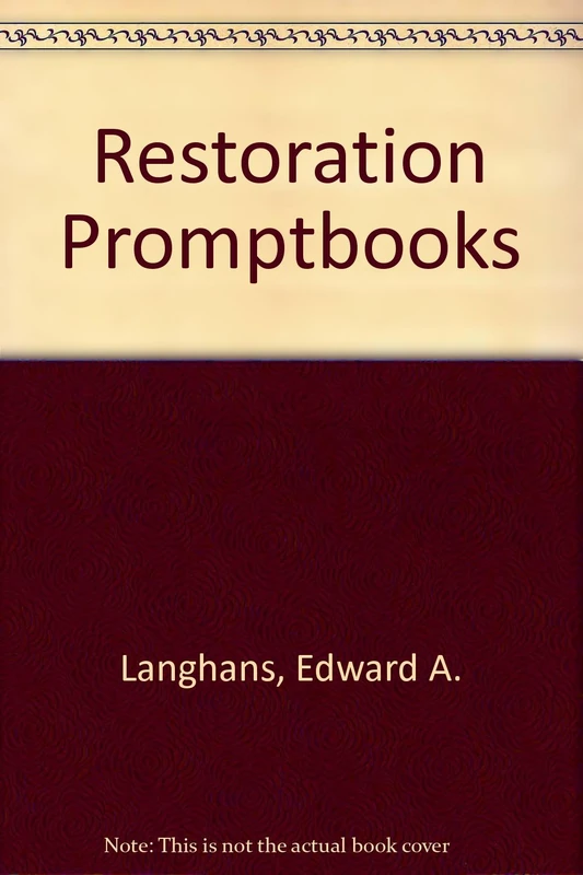 Restoration Promptbooks