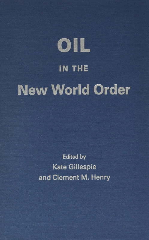 Oil in the New World Order