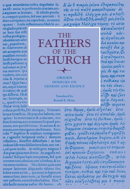 Homilies on Genesis & Exodus Fc71 (Fathers of the Church Series, Volume 71): Vol. 71: 071