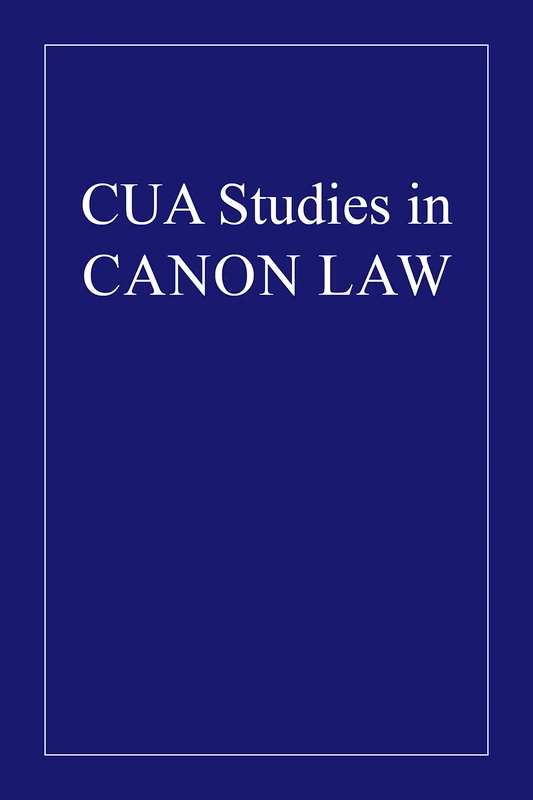 The Banns of Marriage (CUA Studies in Canon Law)