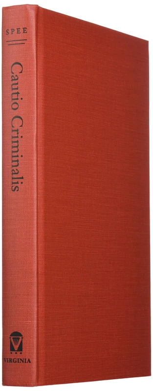 Cautio Criminalis, or a Book on Witch Trials (Studies in Early Modern German History)