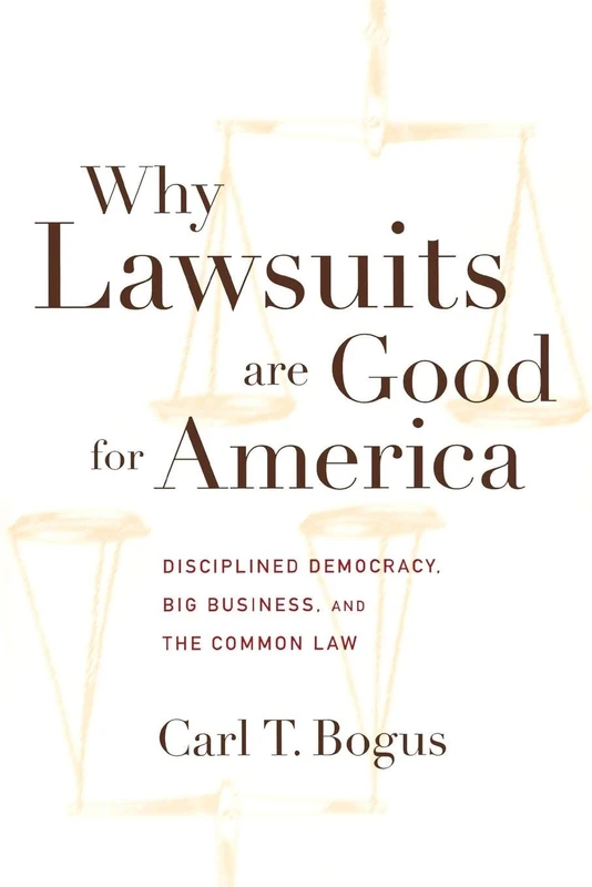 Why Lawsuits Are Good for America: Disciplined Democracy, Big Business, and the Common Law: 62 (Critical America) - Image 1
