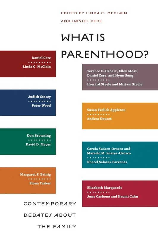 What Is Parenthood?: Contemporary Debates about the Family: 7 (Families, Law, and Society)