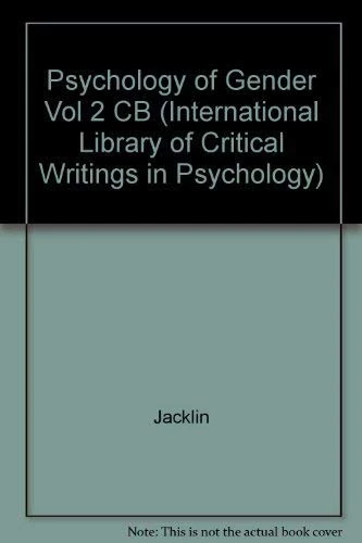 NYU Press - The Psychology of Gender (Vol. 2) Book - Image 1