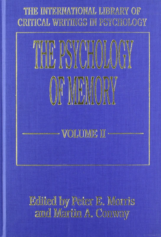 The Psychology of Memory (Vol. 2): Volume 2