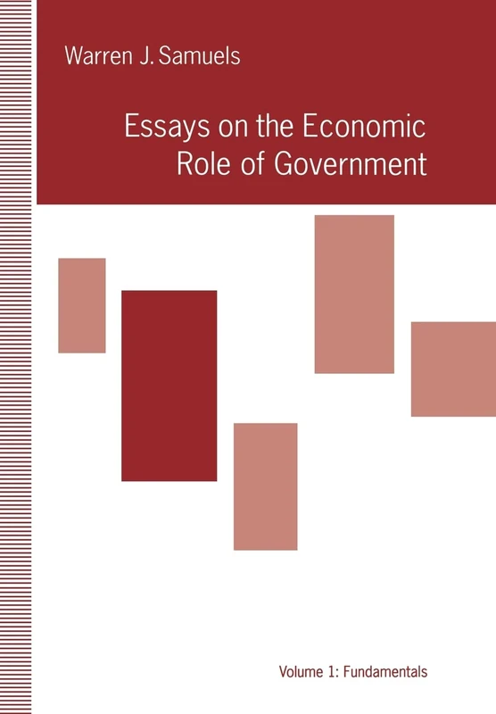 Essays in the Economic Role of Government: Fundamentals - Image 1