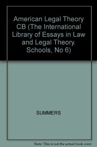 American Legal Theory: 4 by NYU Press - Law and Legal Studies