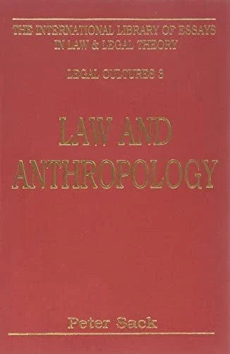 NYU Press Law and Anthropology: 38 (Law and Legal) Book