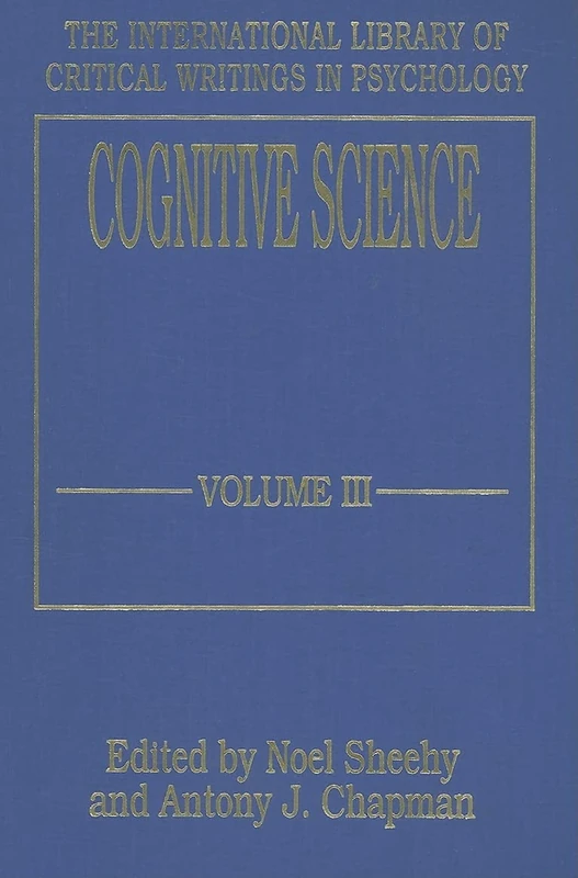 Cognitive Science (Vol. 3)