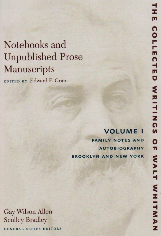 NYU Press - Walt Whitman Collected Writings Volumes I-VI