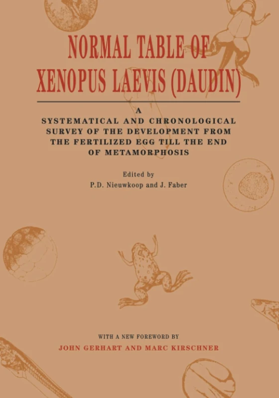 Normal Table of Xenopus Laevis (Daudin): A Systematical & Chronological Survey of the Development from the Fertilized Egg till the End of Metamorphosis