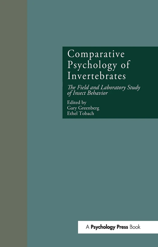 Comparative Psychology of Invertebrates: The Field and Laboratory Study of Insect Behavior: 2 (Research in Developmental and Comparative Psychology) - Image 1