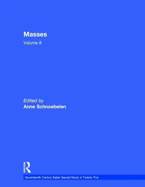 Masses by Florimi, Mognossa, and Graziani - Routledge Book