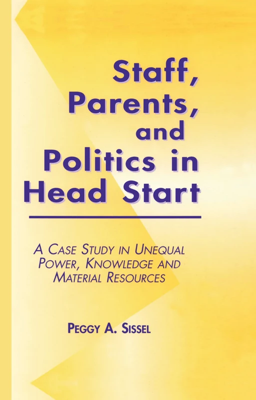 Routledge Staff, Parents and Politics in Head Start Book