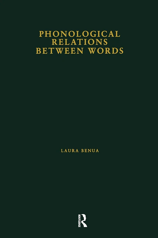 Routledge Phonological Relations Between Words - Linguistics